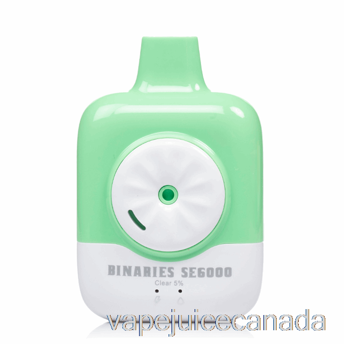 Vape Canada Horizon Binaries SE6000 Disposable Clear
